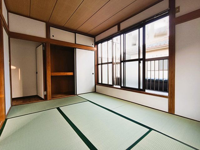 野田市　木間ケ瀬　中古戸建の和室|落ち着いた雰囲気の和室付きです