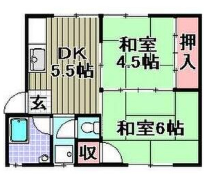 【間取り】 | 虹ヶ丘マンション