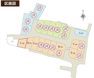 【区画図】 | 大津市穴太1丁目16　新築戸建
