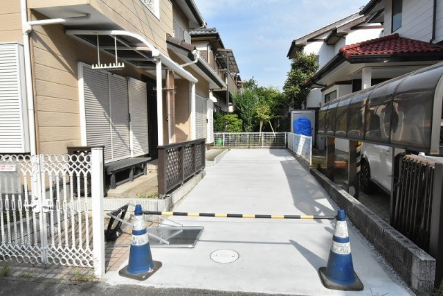 鴻巣市中央　中古一戸建て（リノベーション）の駐車場