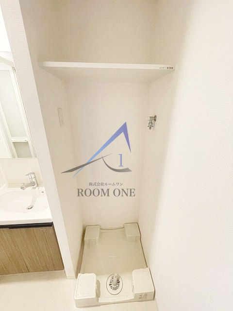 SHOKEN Residence亀戸の設備|洗濯機置き場です。