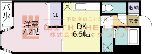 オークヒルズⅡ【キャッシュバック対象】の間取り