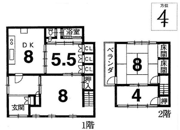 【間取り】 | S22355-錦林
