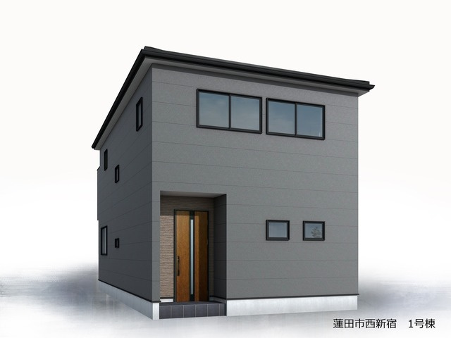 《仲介手数料無料》蓮田市西新宿４丁目66-6新築一戸建てリーブルガーデンの外観パース