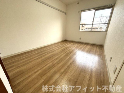 【寝室】 | コーポK | 洋室6帖