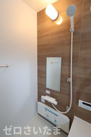 《仲介手数料無料》蓮田市西新宿４丁目66-6新築一戸建てリーブルガーデンの浴室