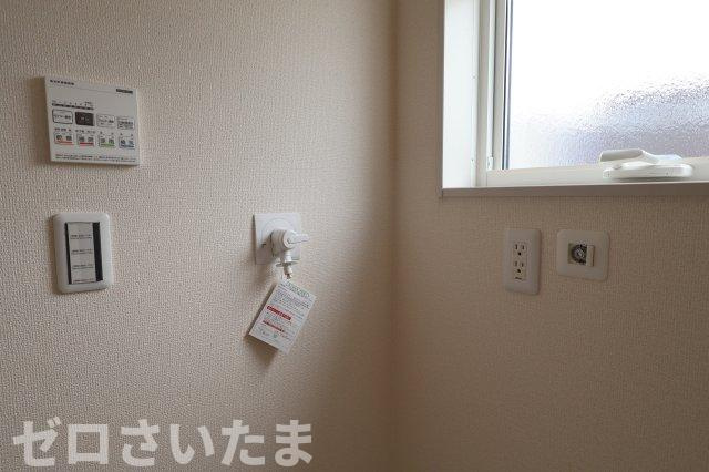 《仲介手数料無料》蓮田市西新宿４丁目66-6新築一戸建てリーブルガーデンのランドリースペース