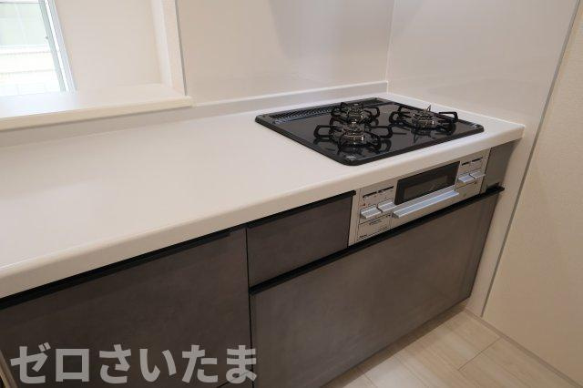 《仲介手数料無料》蓮田市西新宿４丁目66-6新築一戸建てリーブルガーデンのキッチン