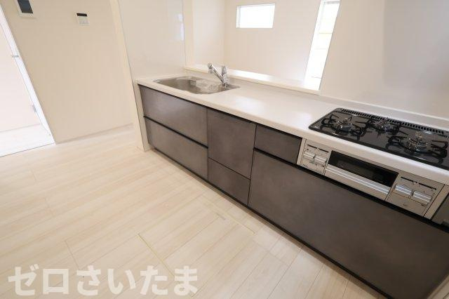《仲介手数料無料》蓮田市西新宿４丁目66-6新築一戸建てリーブルガーデンのキッチン