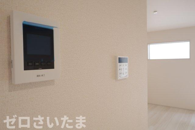 《仲介手数料無料》蓮田市西新宿４丁目66-6新築一戸建てリーブルガーデンのセキュリティ