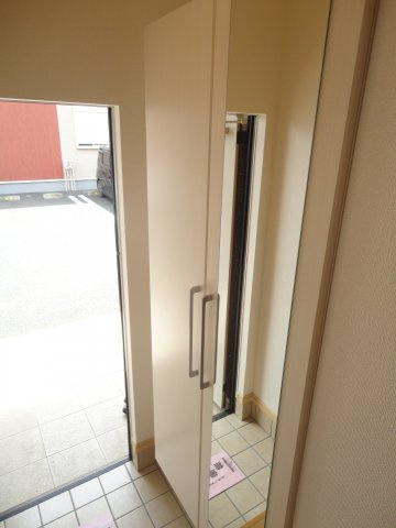 ベル・アンジュＢの玄関|落ち着いた玄関です