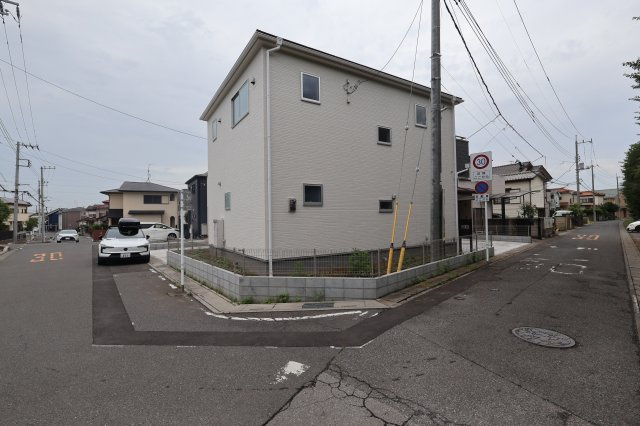 《仲介手数料無料》蓮田市西新宿４丁目66-6新築一戸建てリーブルガーデンの外観|撮影日 2026年7月13日 11:30 曇り