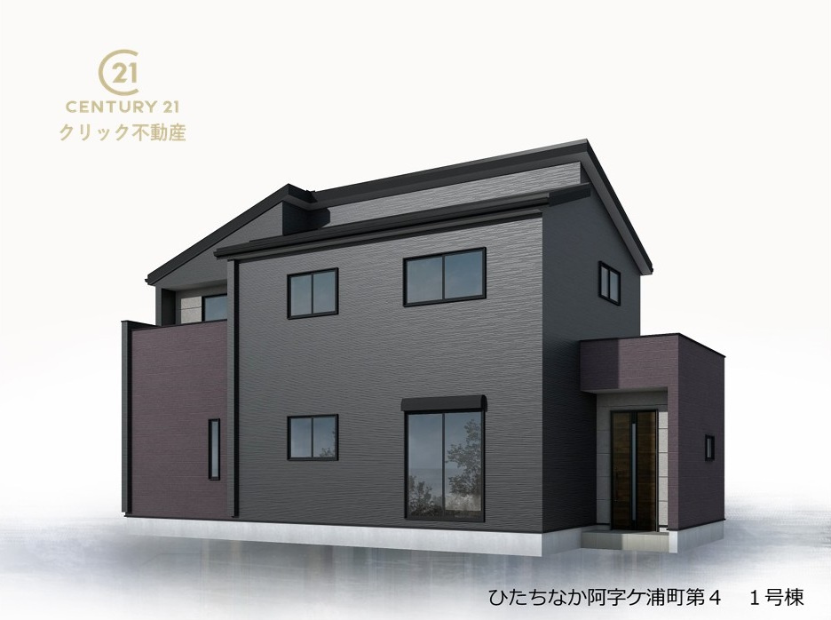リーブルガーデン  ひたちなか阿字ヶ浦町　第4　1の外観|阿字ヶ浦駅徒歩14分。美乃浜学園徒歩35分。
阿字ヶ浦西通り近くの閑静な住宅地。
大型商業施設が近くて便利です。