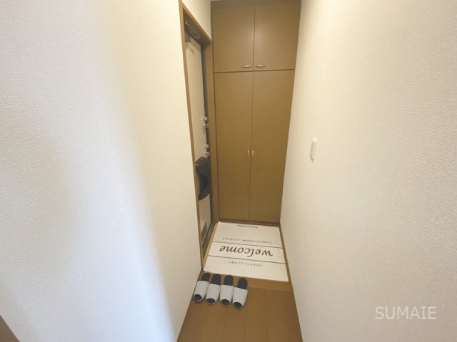 メゾン・エスポワールBの玄関|玄関スペース☆彡