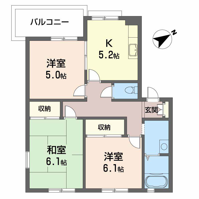 ロイヤルシャトーの間取り