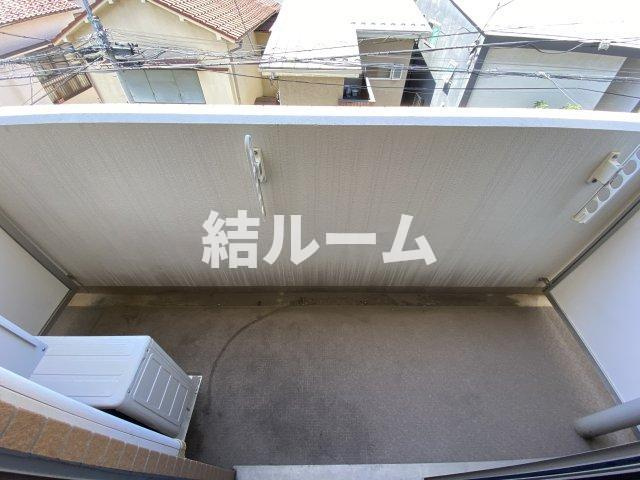 豊島区池袋本町２丁目の賃貸マンションのバルコニー