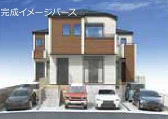 泉区中田南2丁目 新築戸建 5590万円の外観パース