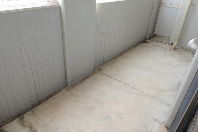 グランツ倉敷のバルコニー