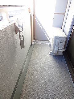 ウエストサイド中山道のバルコニー
