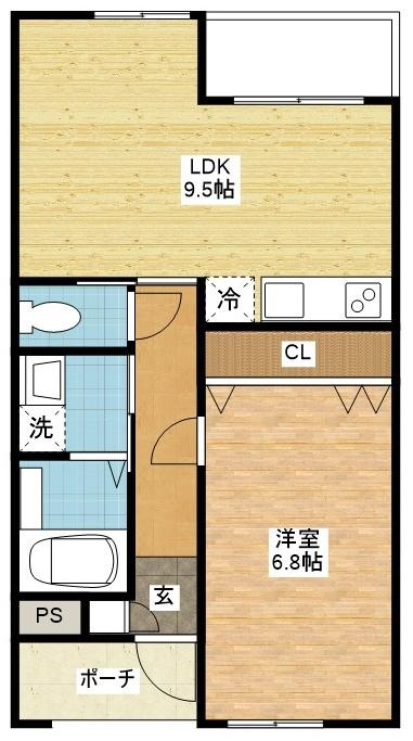 Signpost女の都の間取り