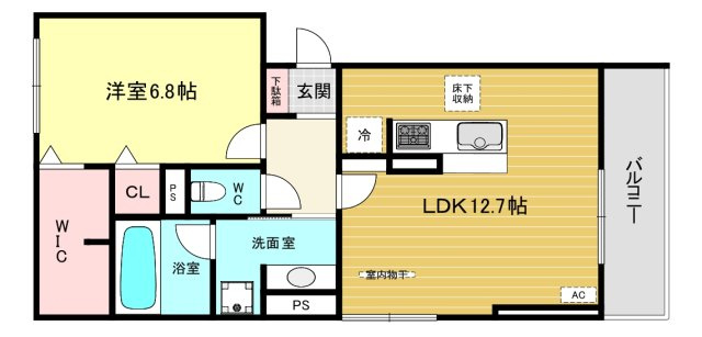 【間取り】 | カームコート門戸