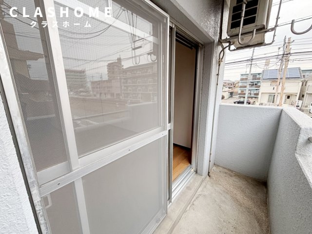 １Ｒコーポろくえん　　刈谷市近郊の賃貸はクラスホームのバルコニー|同物件の別部屋になります。