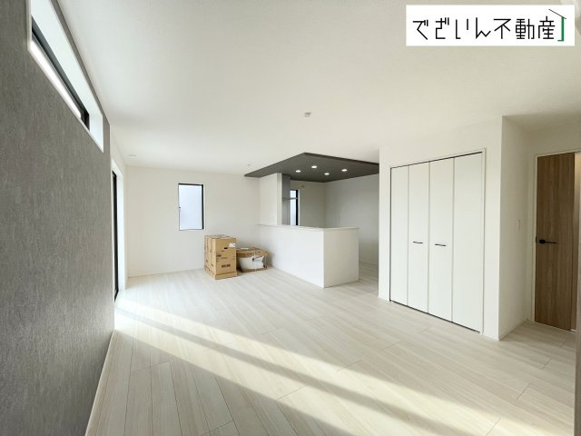 【居間・リビング】 | GRAFARE久喜市太田袋　新築住宅 | ≪1号棟≫
現地(2026年10月撮影)