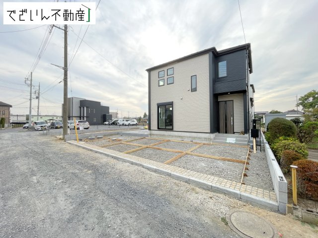 【外観】 | GRAFARE久喜市太田袋　新築住宅 | ≪1号棟≫
現地(2026年10月撮影)