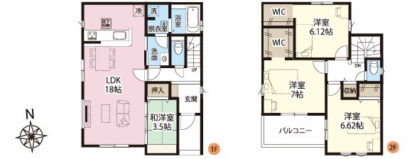 【間取り】 | GRAFARE久喜市太田袋　新築住宅 | ≪2号棟≫
