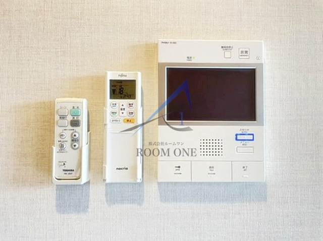 DIPS金町レジデンスの設備|モニター付きインターホンです。