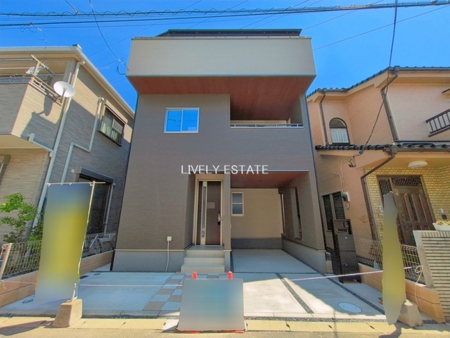 草加市西町 新築分譲住宅の外観
