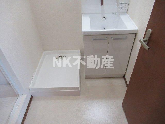 【洗面所】 | リベルタ　エテルナ（吉田賃貸） | 忙しい朝には欠かせない洗面所です