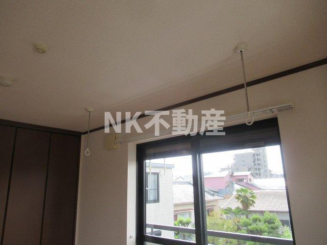 【その他】 | リベルタ　エテルナ（吉田賃貸） | 室内物干しです