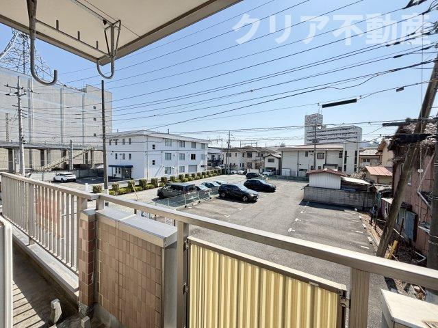 【バルコニー】 | 高崎市末広町中古住宅　ガレージ・エレベーター付き！