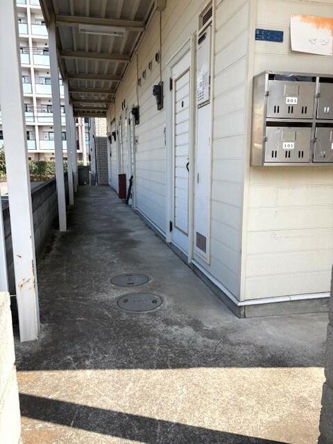 ハイムまことＢ棟のロビー| 