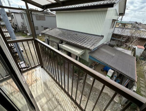 宮和田戸建てのバルコニー