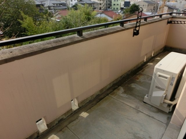 セカンドステージ平針のバルコニー