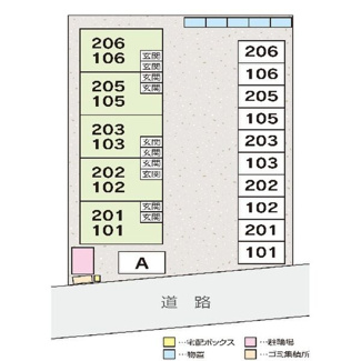 【区画図】 | アリアコートオヤマ