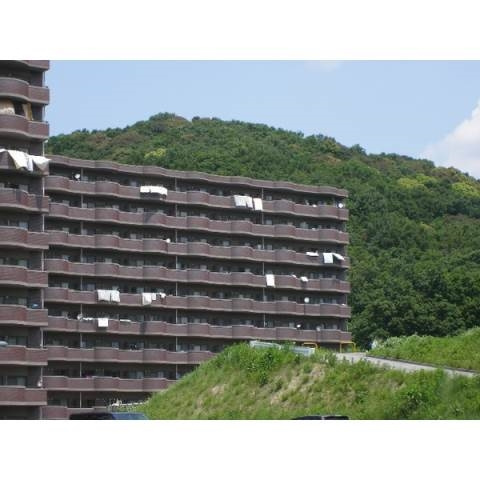 天神山マンションⅡ号館の外観