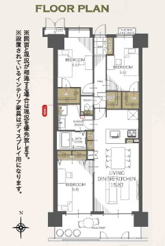 セルヴィオ３番館の間取り