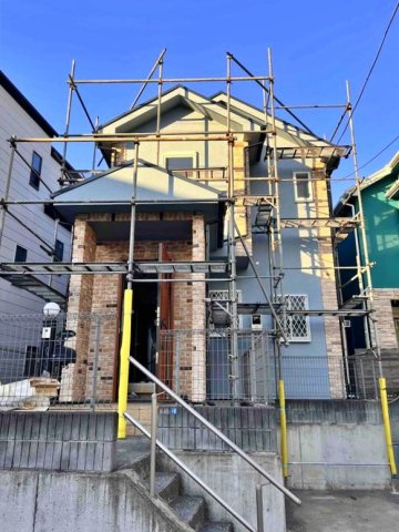 横浜市磯子区森二丁目戸建の外観|外観は落ち着いています
