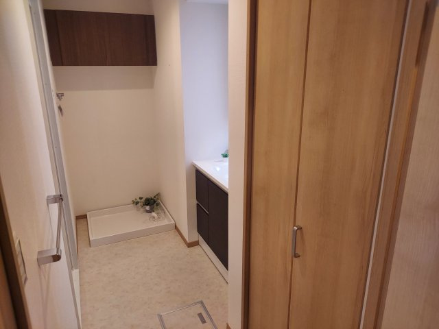 阪急逆瀬台アヴェルデ1番館の洗面所|洗濯機置場