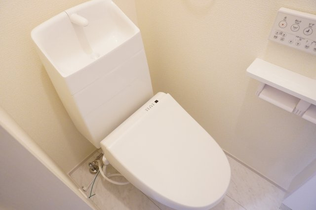 越谷市蒲生愛宕町 新築分譲住宅 のトイレ|1階