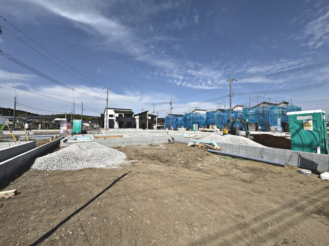 飯能市青木・全8棟　新築一戸建　5号棟　～LDK16帖～の外観|現地写真(2026年4月13日撮影)