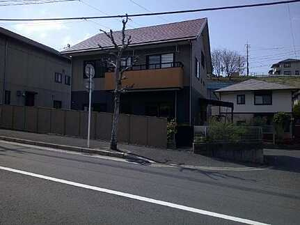 安芸区矢野南５丁目の前面道路含む現地写真