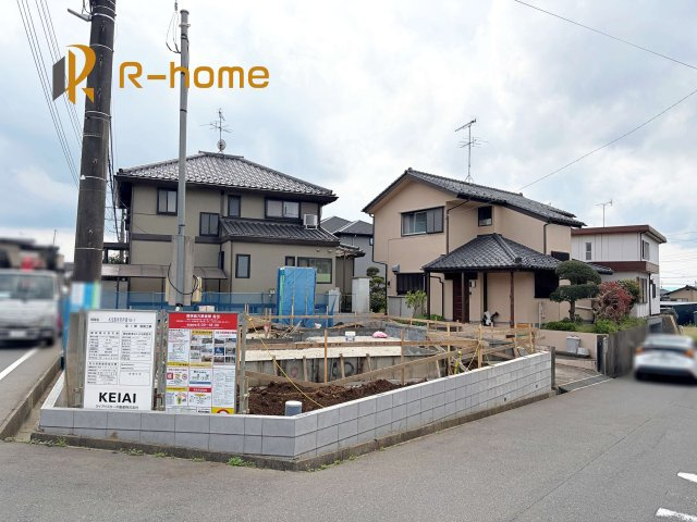 取手市戸頭18期　新築戸建て　1号棟の外観|ご予約を頂ければ、『平日』はもちろん『早朝』や『夜間』もご見学可能です♪お気軽にお申し付けください♪