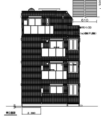 メテオレジデンス三軒茶屋のバルコニー