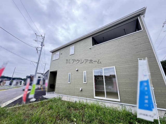 飯能市青木・全8棟　新築一戸建　6号棟　～南西角地～の外観|現地写真(2026年4月13日撮影)