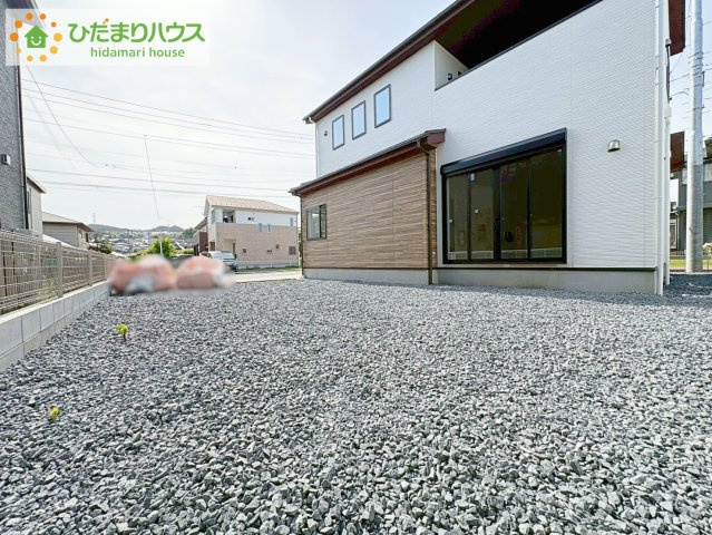 日立市諏訪町1期　新築戸建　1号棟の庭|お庭付物件になります！お庭遊びや、プールなどお子様も大喜び(^^)