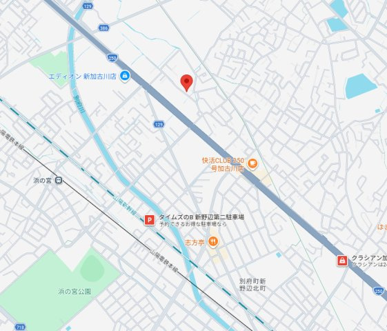 【地図】 | 加古川市野口町長砂　土地